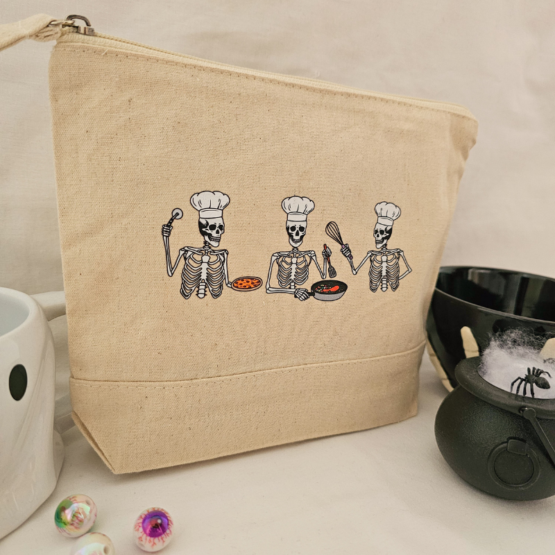 neceser esqueletos cocineros