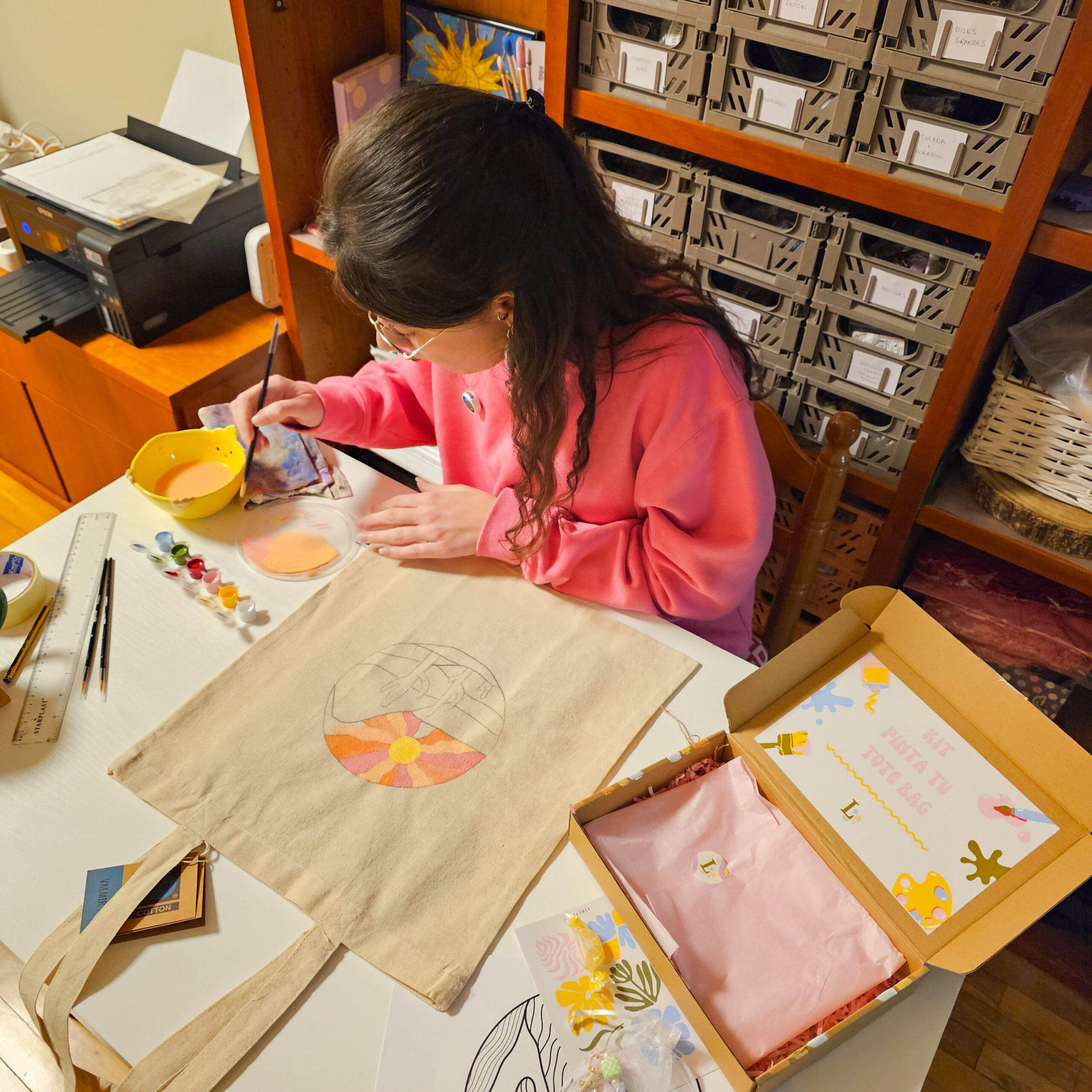 kit pinta tu tote bag - Imagen 9