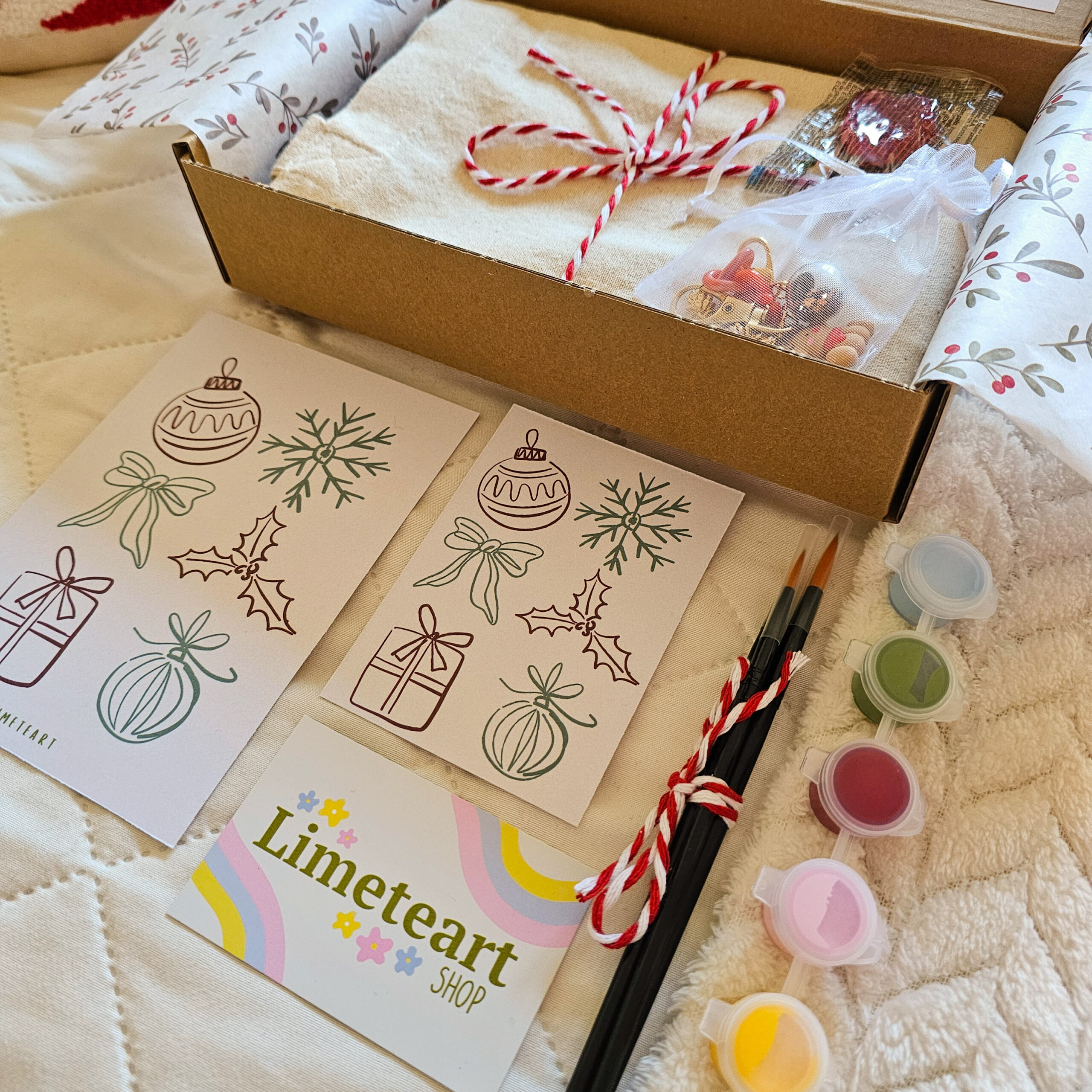 Kit Pinta tu Tote – Edición Navidad 🎄 (Limited Edition) - Imagen 4