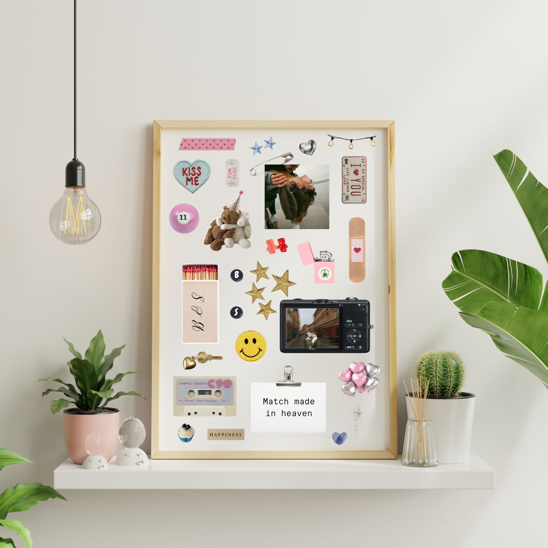 Camiseta Personalizada Collage – Tu Historia en una Camiseta (Oversize + Plantilla Editable) - Imagen 4